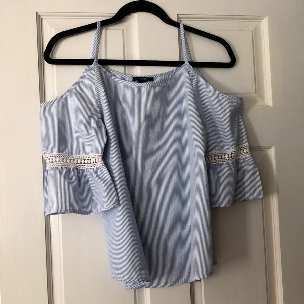 Forever 21 off the shoulder shirt